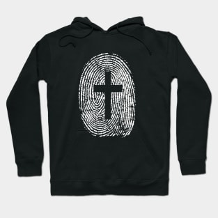 Cross Fingerprint Hoodie